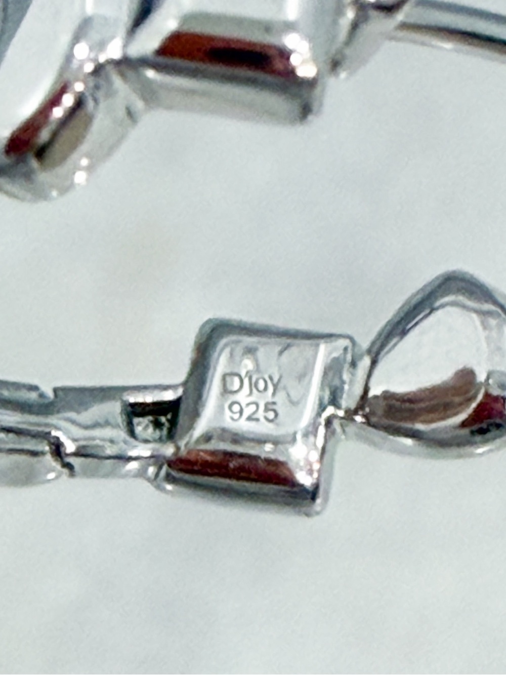 Sterling Silver Pebbled Hoop Earrings - Picture 9 of 10